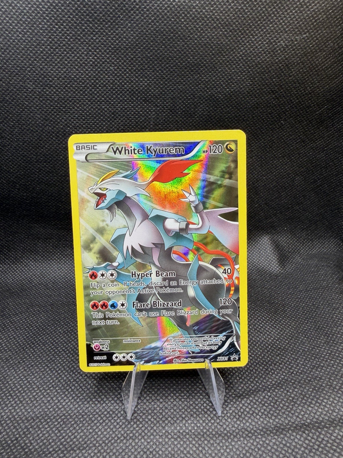 White Kyurem (Full Art Promo) XY81 Pokémon TCG Promo XY Promos