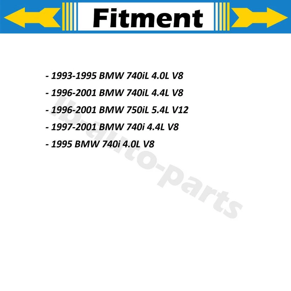 Brazo de control delantero inferior inferior con rótula 2 piezas para BMW 740i 1997-2001 4,4 L Foto 2 de 4