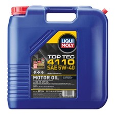 Liqui Moly LIQUI MOLY 20L Top Tec 4110 Motor Oil SAE 5W40 22124 39.50 per gallon