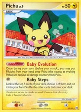 PICHU 25/99 RARE ARCEUS POKEMON NM