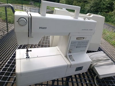 Profi Nähmaschine PFAFF VARIMATIC  6085 70W Jeans Leder Seide Baumwolle Mehr da!