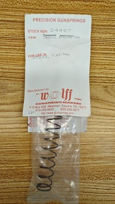 Wolf/Ortgies 7.65/9mm Recoil Spring Pak