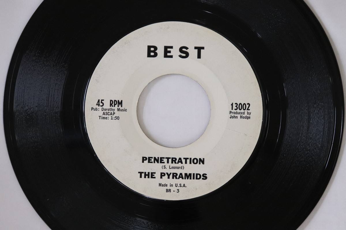 【THE PYRAMIDS】penetration レコード The Pyramids – Penetration – Vinyl (Pitman Pressing, 7