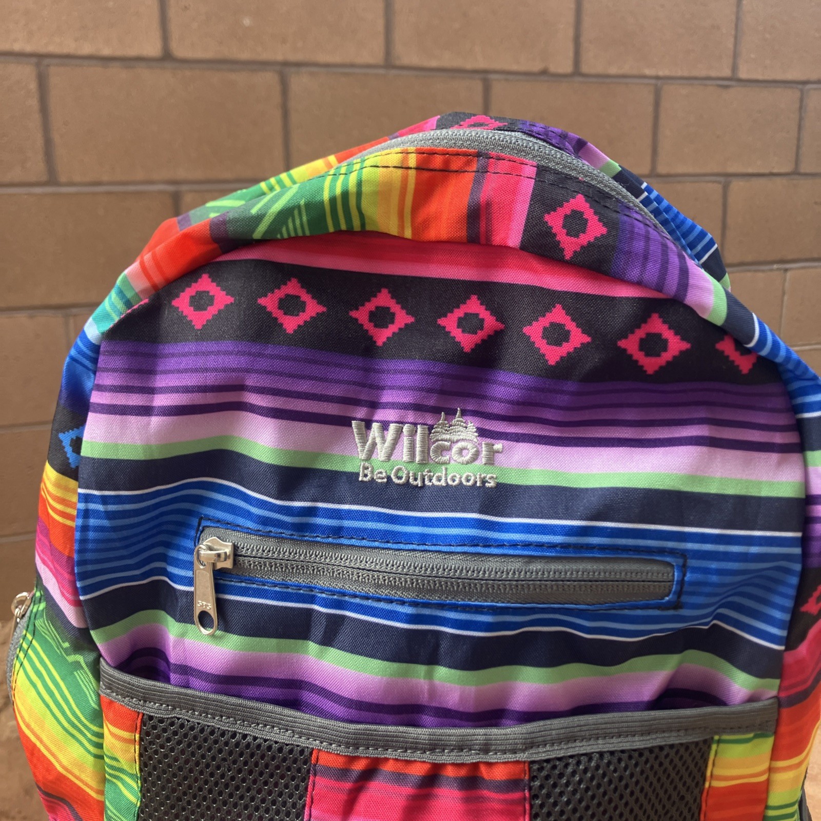 Wilcor Be Outdoors 17L Backpack Southwestern Aztec Geometric 