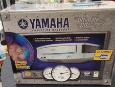 Yamaha CRW-F1 External USB CD Recorder DiscT@2 NOS Rare Vintage Burner