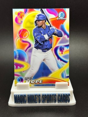 Zyhir Hope 2025 Bowman Chrome Baseball Melt Mashers Insert #MM-23 Dodgers