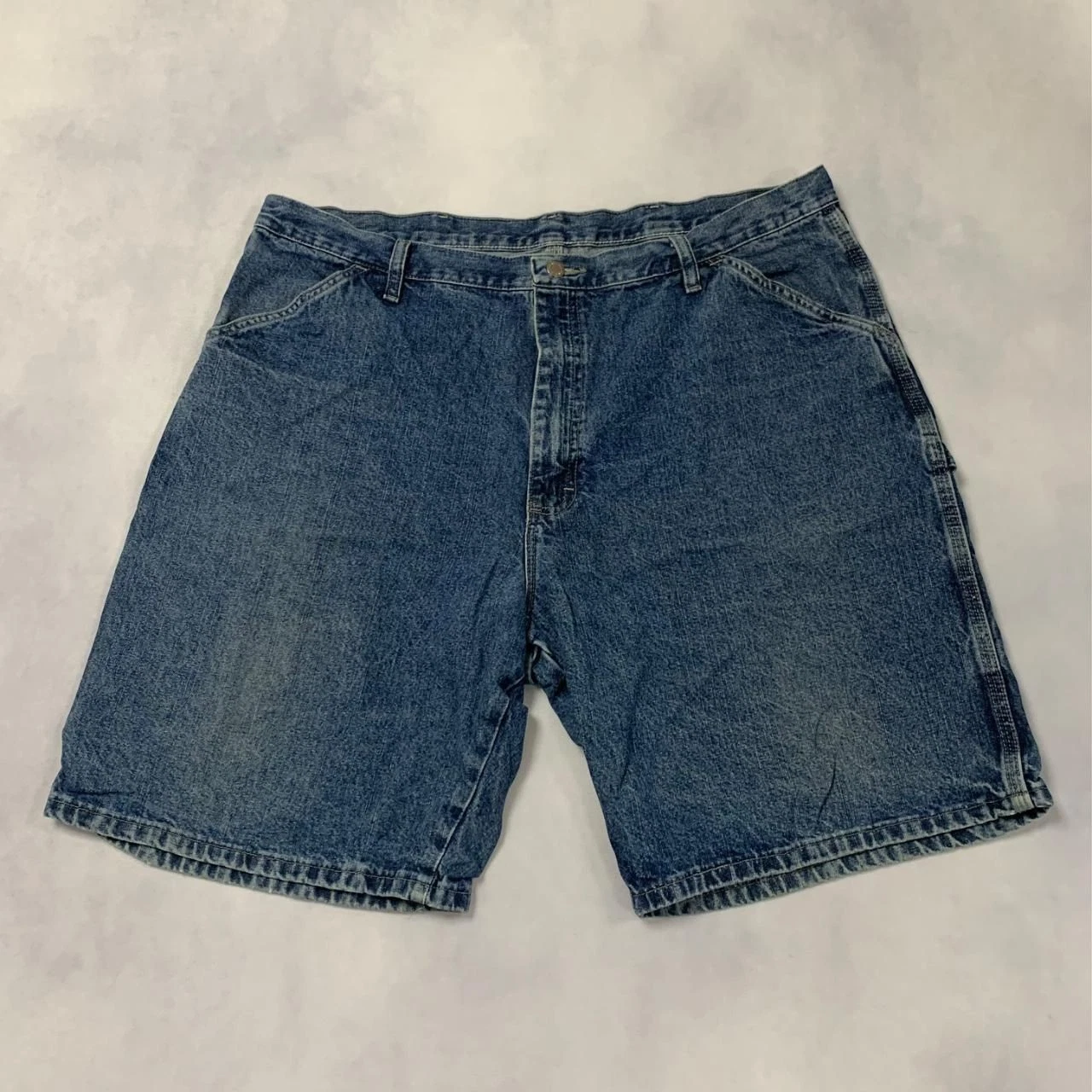 Wrangler Shorts Cargo Carpenter Workwear Utility Denim Shorts Men's 44