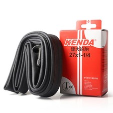 2-Pack Kenda K35 Gumwall 27x1-1/4" Road Bike Tires Tubes Rim Strips Set Kit