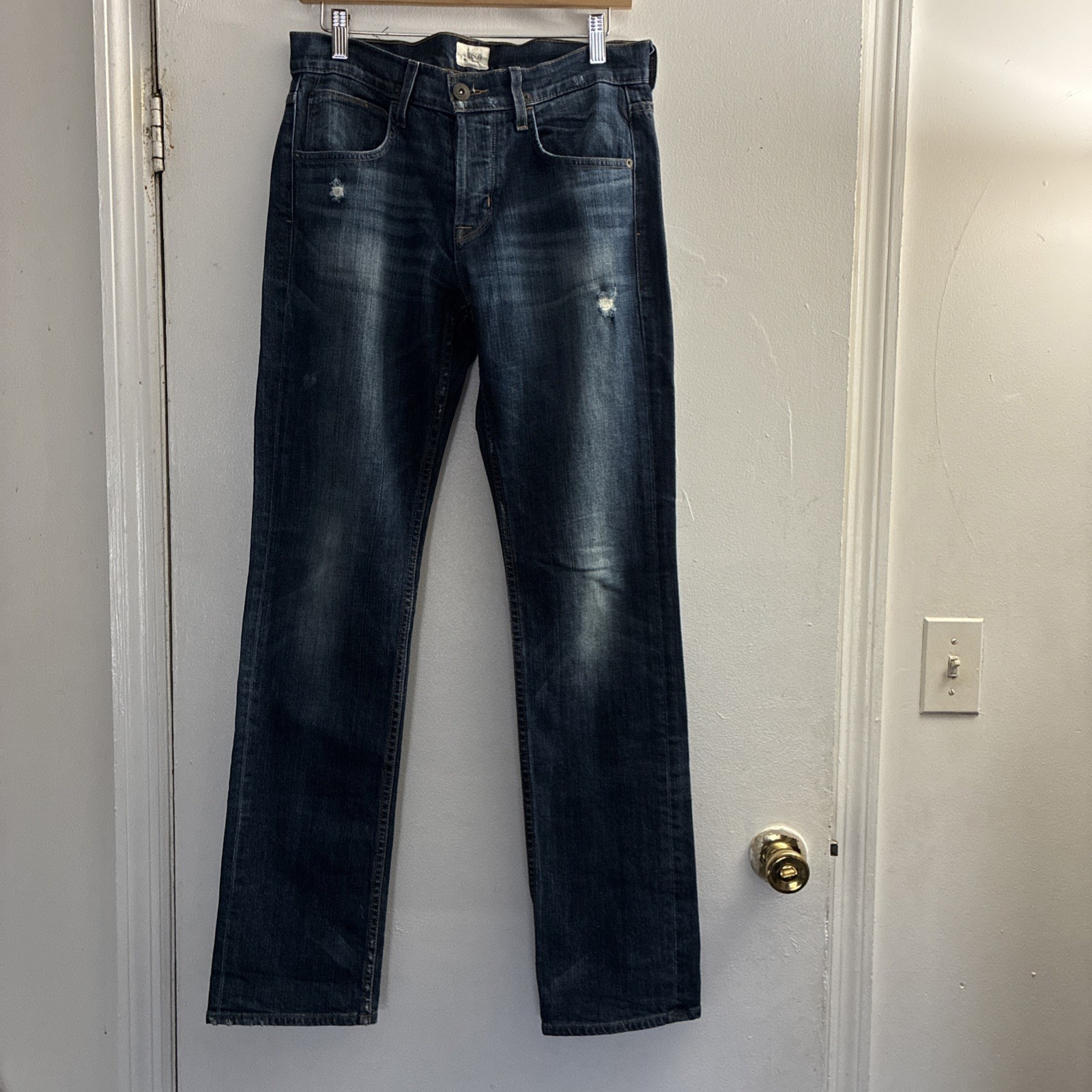 &rsquo;s Hudson Jeans Size 30 Made  Usa #m101dca Button Fly Deni