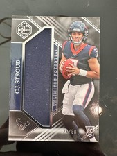 Unlimited Potential (Limited) 🔥C.J. Stroud🔥 Rookie Patch #’d  /99 TEXANS