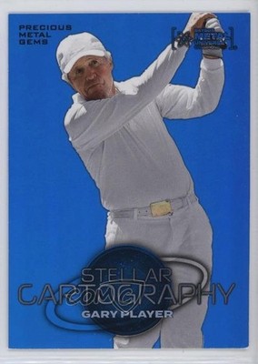 2024 Skybox Metal Universe Champions PMG Blue 49/50 Gary Player #103 4z8