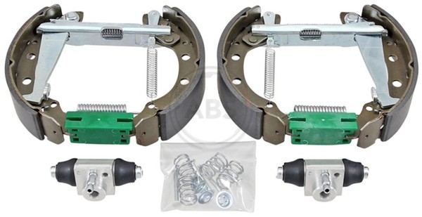 Bremsensatz Trommelbremse A.B.S. 111492 FüR VW Lupo Polo A2 Skoda Seat 8Z0 Audi-image