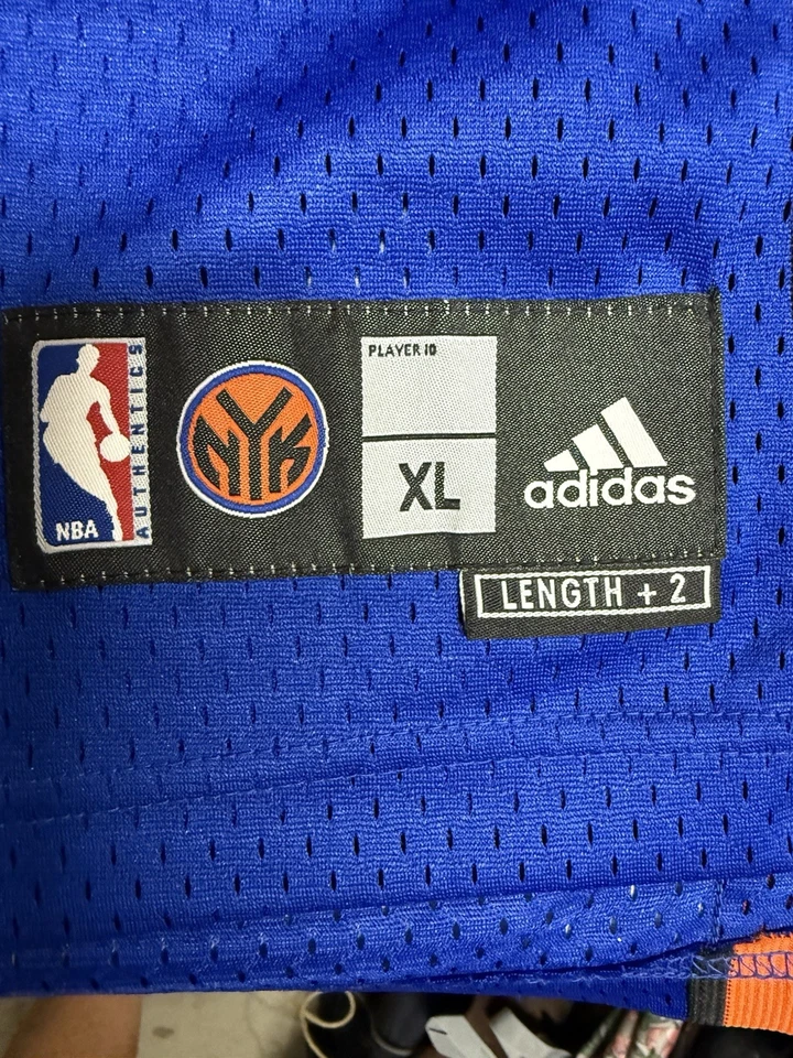 Adidas New York Knicks Jamal Crawford #11 Jersey XL Length +2 Authentic NBA - Image 3 of 4