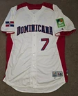 Jose Reyes Dominican Republic 2013 Game Worn World Baseball Classic Jersey WBC