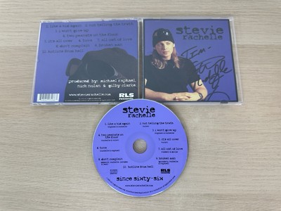 STEVIE RACHELLE (TUFF) - Since Sixty-Six - CD, USA, 2000 RLS Records Autographed
