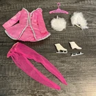 Vintage Marie Osmond Fire On Ice Outfit 1977 Mattel 9822 Ice Skate Dress Set