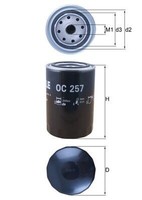 Knecht ÖLfilter Oc 257 FüR Audi Vw
