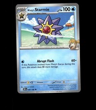 Misty’s Starmie - 047/182 - Destined Rivals - Near Mint Non Holo Pokemon TCG