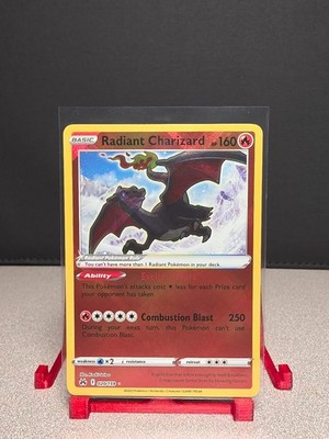 NM Radiant Charizard 020/159 Radiant Rare Holo SWSH Crown Zenith