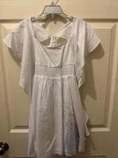 Disney Frozen Dress Anna Elsa Flutter wings Size 5/6 NWT