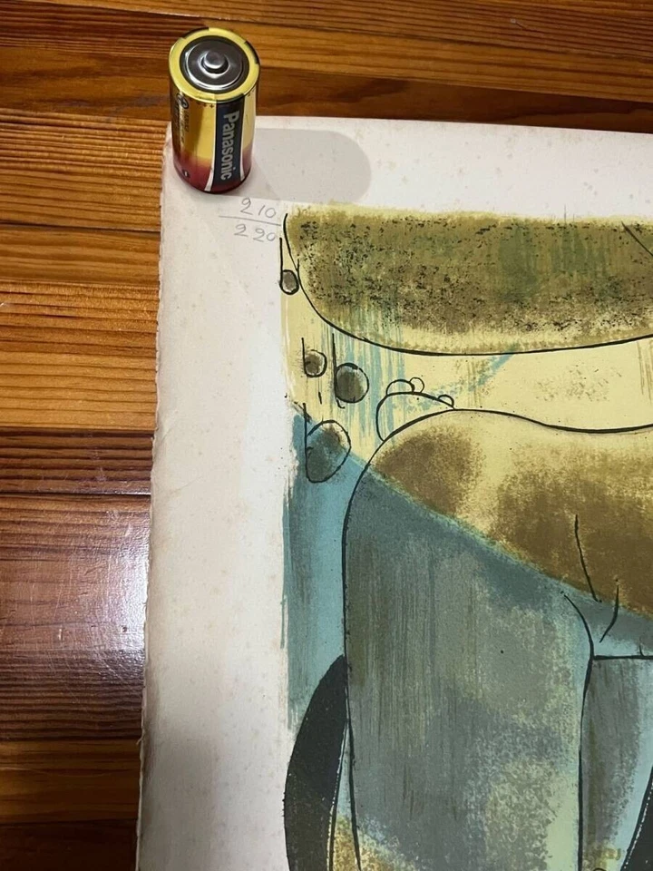 Maria Morgan-Snell signierte Original Lithographie 210/220 großer... - Bild 3 von 4