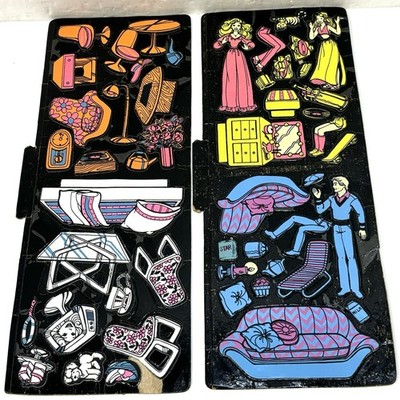 Vintage 1979 Barbie Dream House Colorforms Pieces ONLY