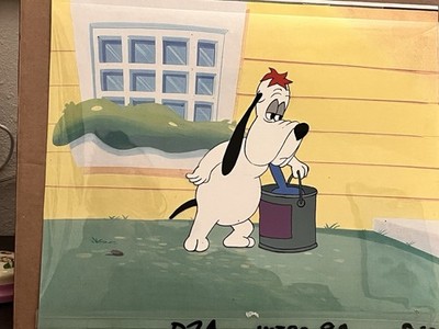 Original Tex Avery MGM Animation Production Cel   Vintage Cartoon - Droopy Dog