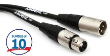 JUMPERZ JBM Blue Line Microphone Cable - 100 foot 10-pack 