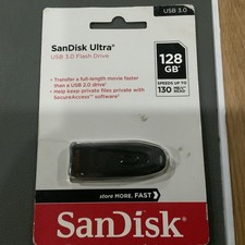 Sandisk Ultra 128gb CZ48 USB 3.0 Flash Drive -New-