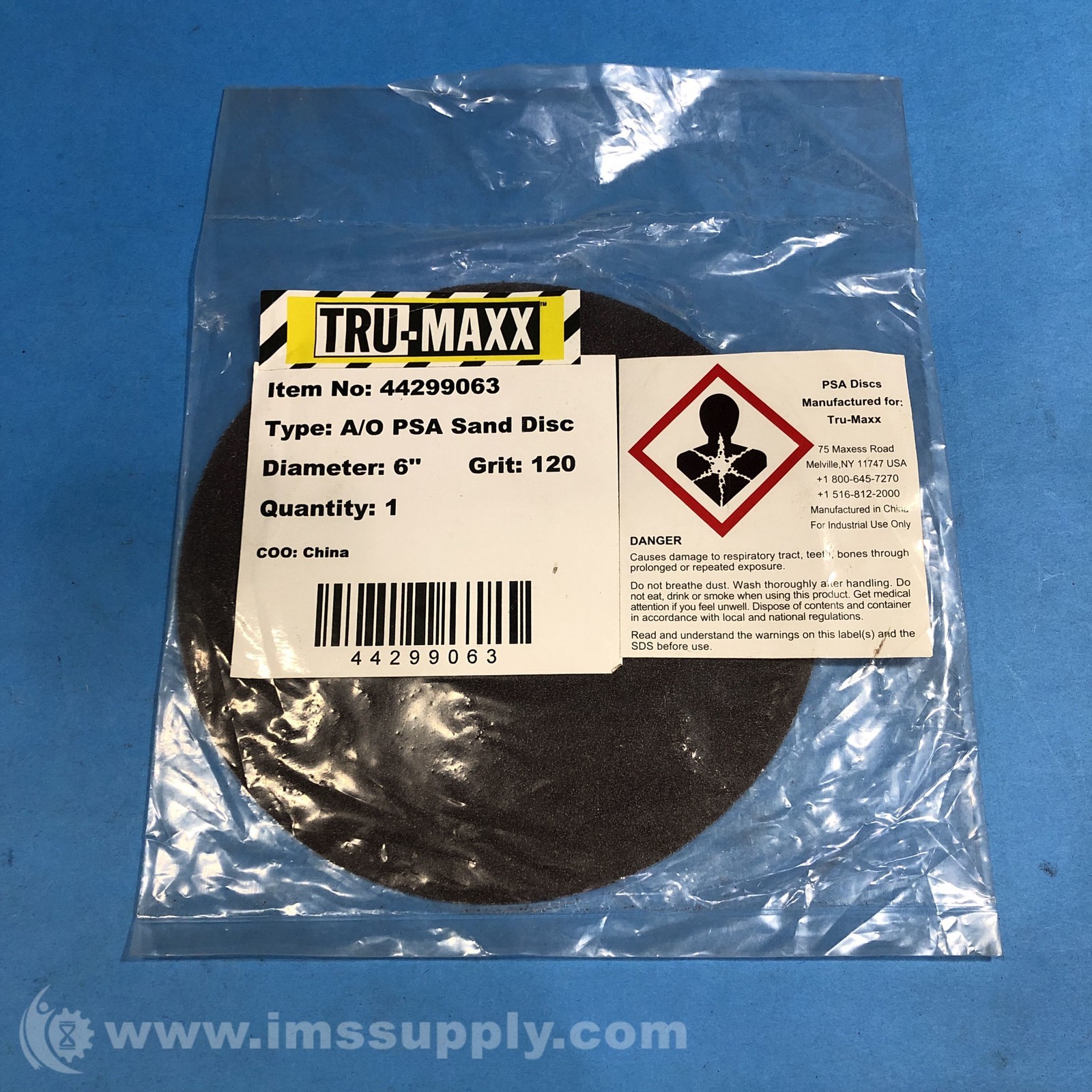 Tru-Maxx 44299063 Sanding Disc FNOB