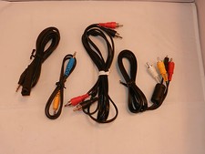 SPEAKER/AUDIO CABLE'S - SHORT  LONG LENGTH'S "NEW" SET OF 4