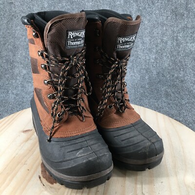 Ranger Boots Mens 10 Insoles of DuPont Thermolite Mid Calf 