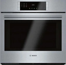 Bosch 800 Series 30" European Convect Single Wifi Electric Wall Oven HBL8453UC
