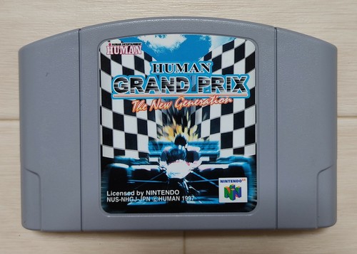 Human Grand Prix: The New Generation - N64 Nintendo 64 Boxed - Japan Vgood - Bild 4 von 9
