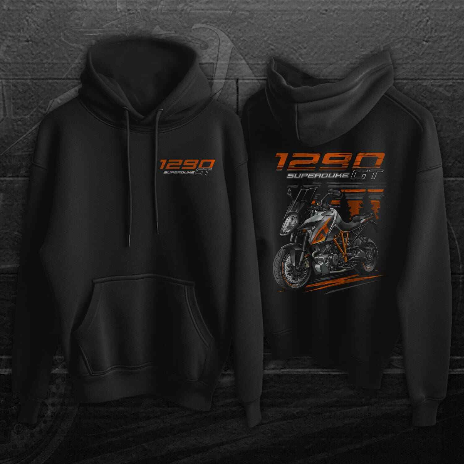 Sudadera con capucha pulóver KTM 1290 Super Duke GT para ciclistas ADV