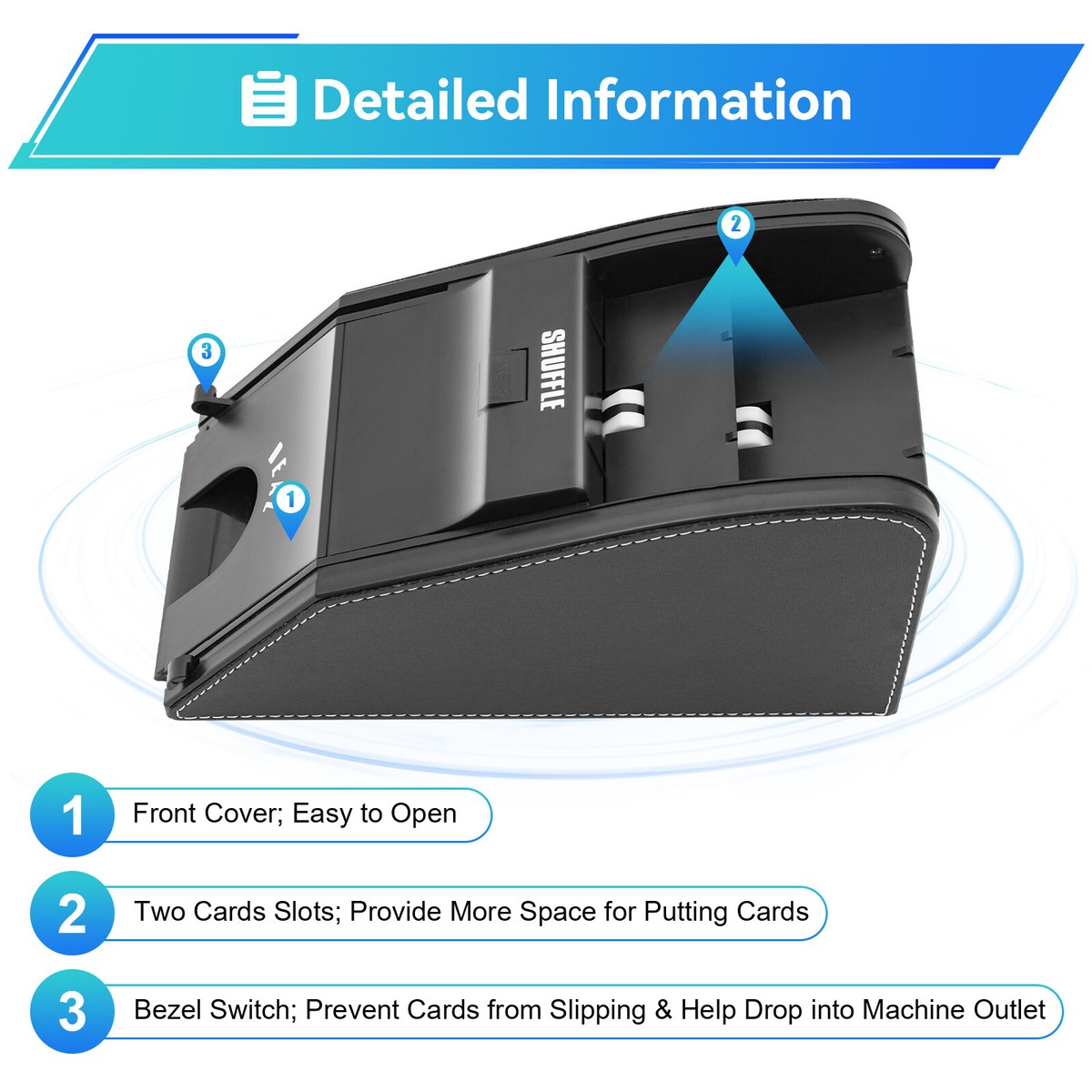 automatic card shuffler casino grade 4 Deck Black Shuffler, Playing Card for Poker, Blackjack, Rummy and Casino-Style Card Games : Toys & Games This is easier on your cards than manual shuffling is Automatic Electronic Card Casino Shuffler