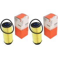 2X Mahle / Knecht Kraftstofffilter KX 399D Fuel Filter