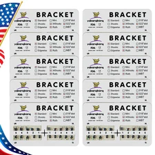 200PCS Dental Orthodontic Brackets Braces Standard Roth Slot.022 3-4-5 Hook #2