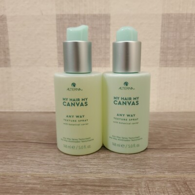 Alterna My Hair My Canvas Any Way Texture Spray 2-Pack 5 Oz. Each New 