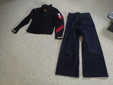 U S NAVY USS  THOMAS A. EDISON BALISTIC SUBMARINE  UNIFORM USN  1960.S BX TOTE 1