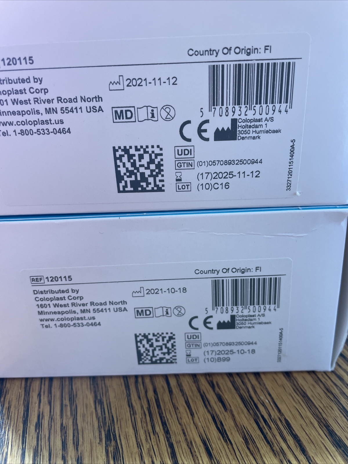 Coloplast Brava Skin Barrier Wipes 2 Boxes 30pcs Each