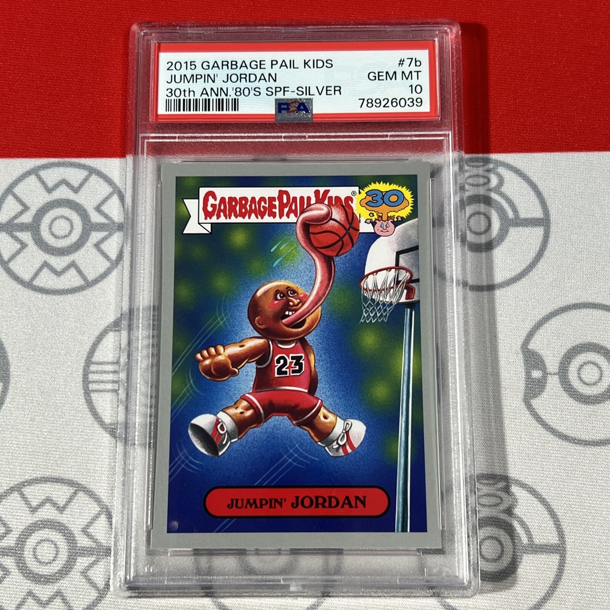 POP 2 PSA 10 2015 SILVER Topps Garbage Pail Kids Jumping POP 2 PSA 10 2015 SILVER Topps Garbage Pail Kids Jumping