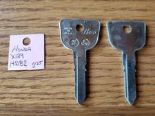 Lot of 2 HD82 X129 Blank Key 1982-1983 Honda Civic 1982 Prelude Locksmith K764