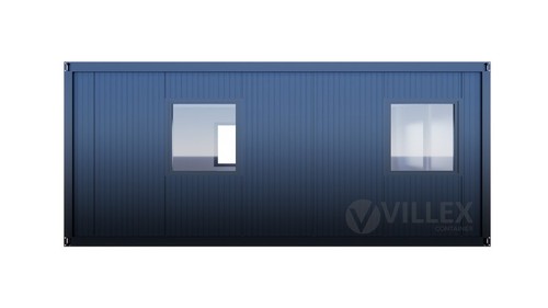 Bürocontainer - 6,0 m x 4,8 m Doppelanlage Villex - mit Elektrik – NEU! - Bild 2 von 10