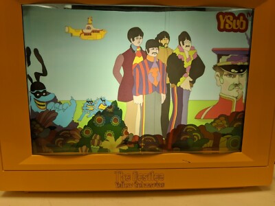 【超稀少】YELLO SUBMARINE LIGHT BOX 箱付き 超稀少】YELLO SUBMARINE LIGHT BOX 箱付き Beatles Yellow