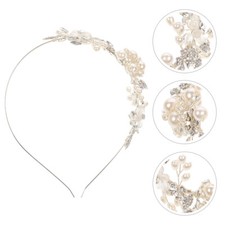 1PC Delicate Headdress Wedding Bridal Hair Band Pearl Hair Accessories for Girls