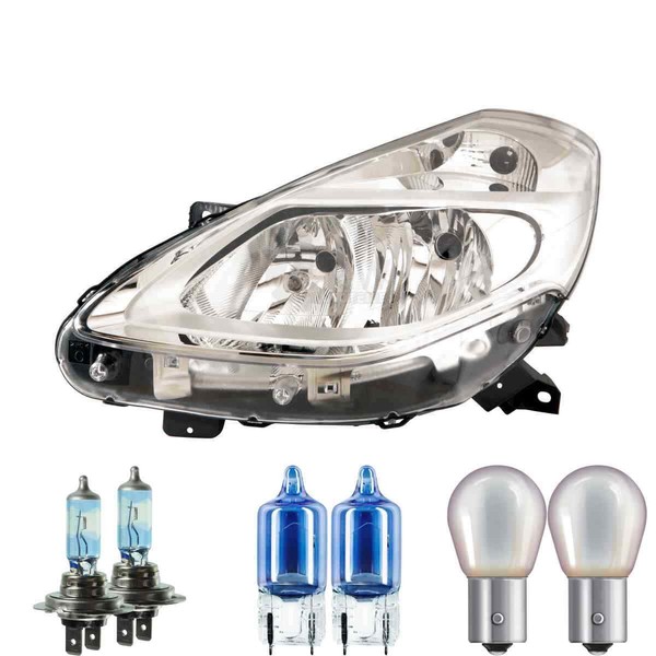 Scheinwerfer Rechts Halogen H7 FüR Renault Clio III Inklusive Lampen-image