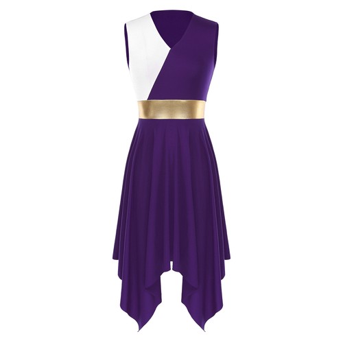 Costume lirico donna liturgico ballo lode abiti color block culto - Foto 92 di 103