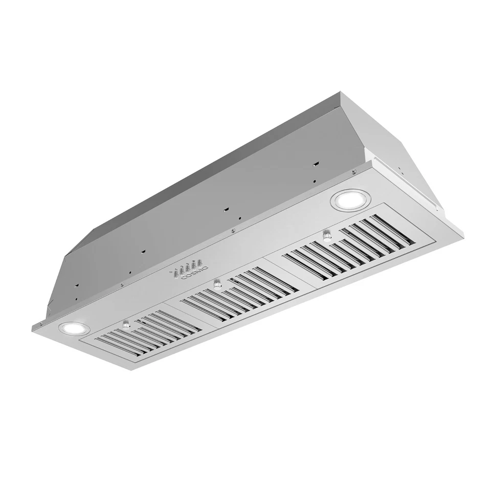 36 in Insert Range Hood (OPEN BOX) 3-Prong Plug, Stainless Steel, LED - Image 2 of 4