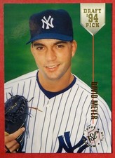 1994 Topps Stadium Club Draft Picks - David Meyer #64 (Yankees)